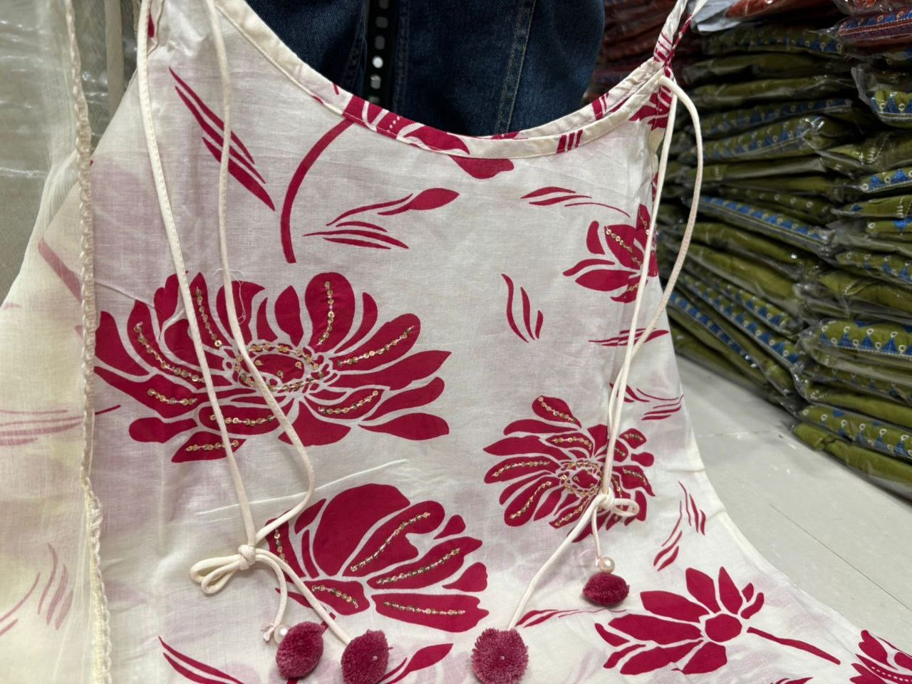 Comfy Cute Cotton Kurti Set