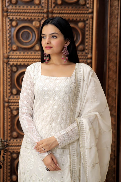 Aliyaa Lucknowi Sharara Set