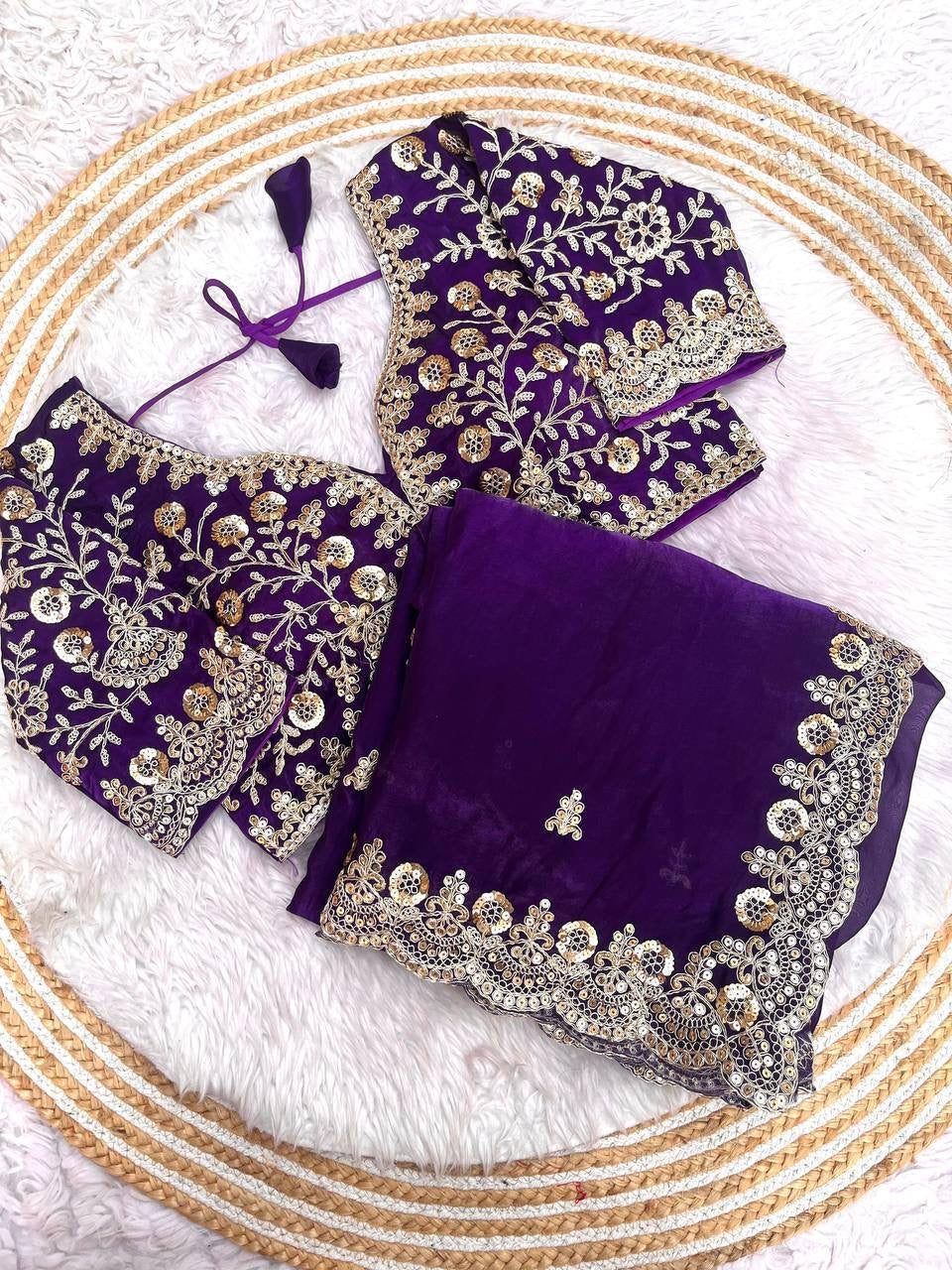 RUBINEE — Fandy silk x  Stitched Blouse