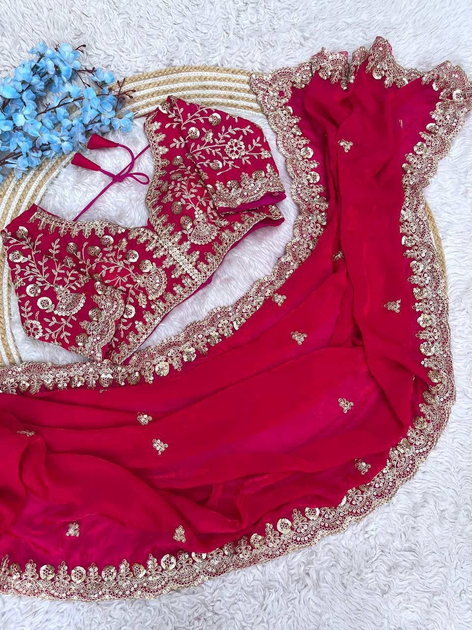 RUBINEE — Fandy silk x  Stitched Blouse