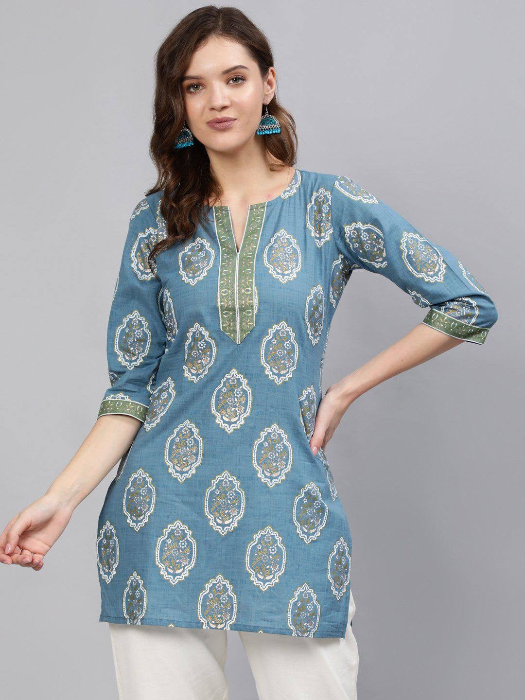 Simple Short Kurti Top