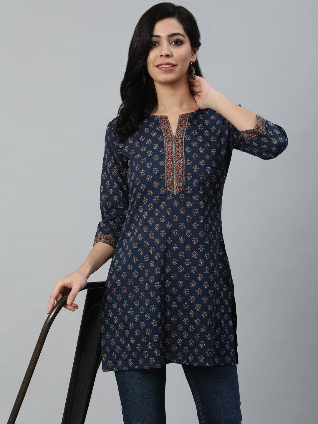 Simple Short Kurti Top