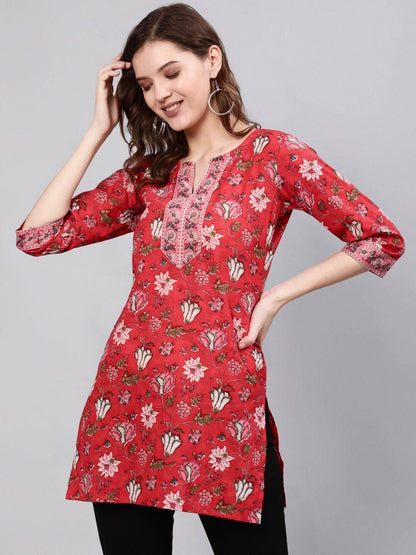 Simple Short Kurti Top