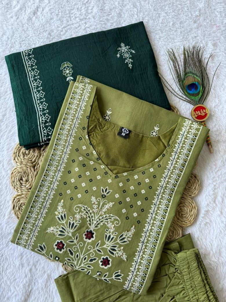 Green Kurtis - Laksharaa Sarees