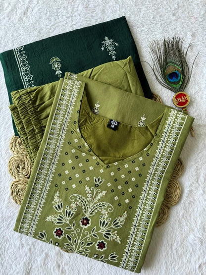 Green Kurtis - Laksharaa Sarees