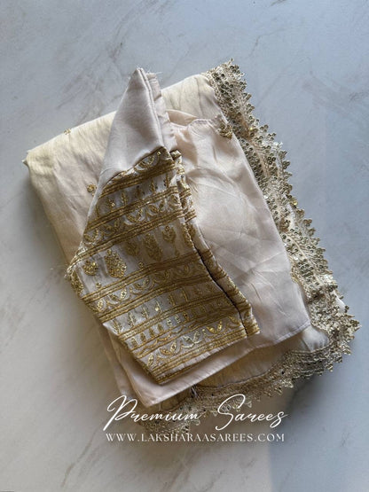 Grand Viscose Saree x Designer Blouse