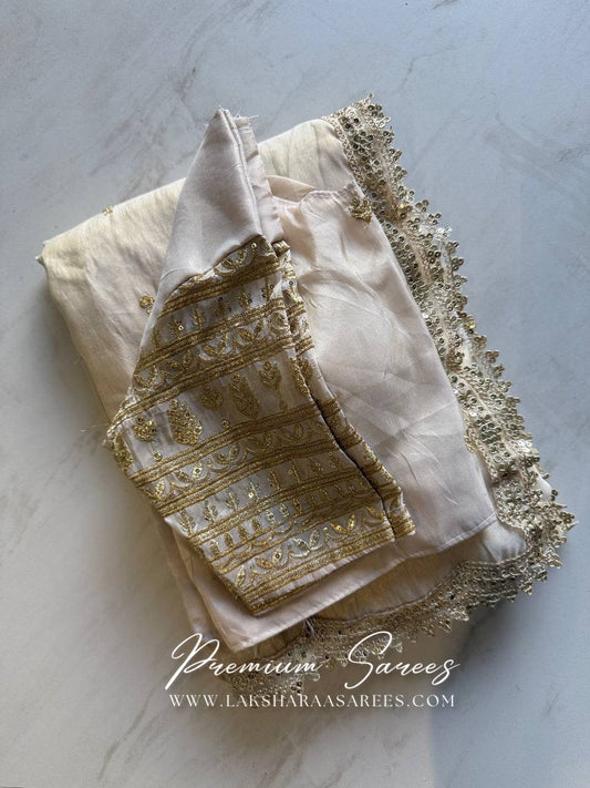 Grand Viscose Saree x Designer Blouse