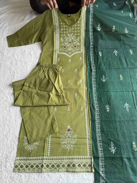 Green Kurtis - Laksharaa Sarees