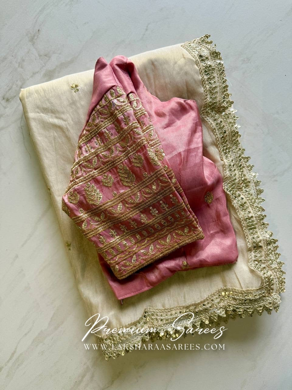 Grand Viscose Saree x Designer Blouse