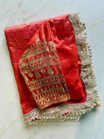 Grand Viscose Saree x Designer Blouse