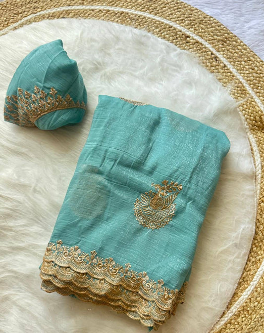 Premium Crunchy Chiffon Saree