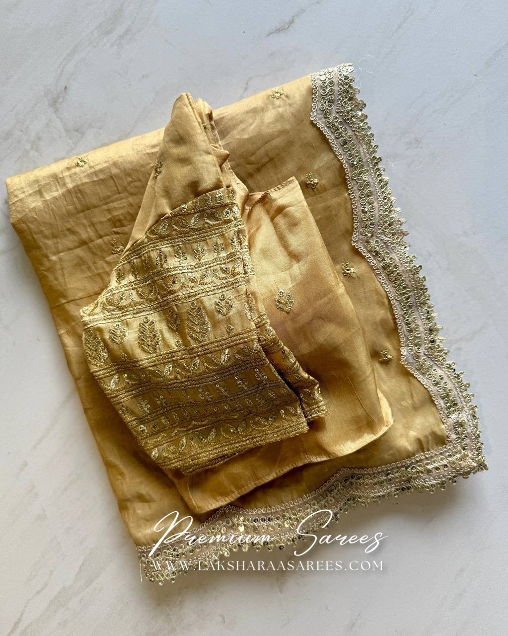 Grand Viscose Saree x Designer Blouse