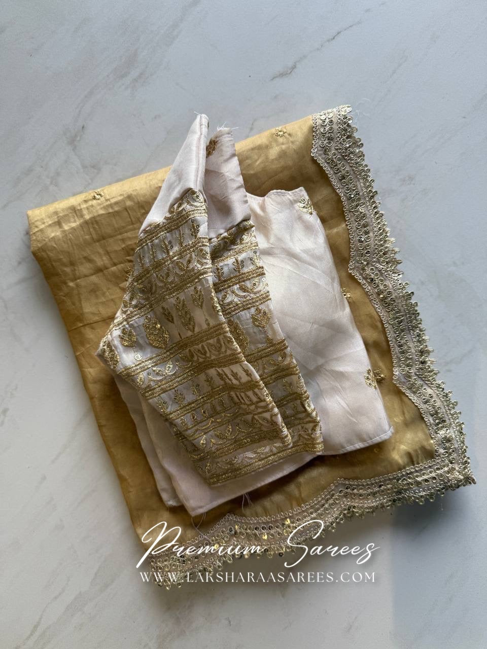 Grand Viscose Saree x Designer Blouse