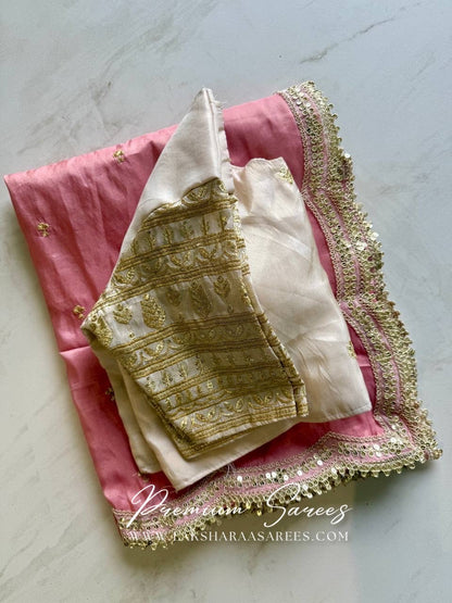 Grand Viscose Saree x Designer Blouse