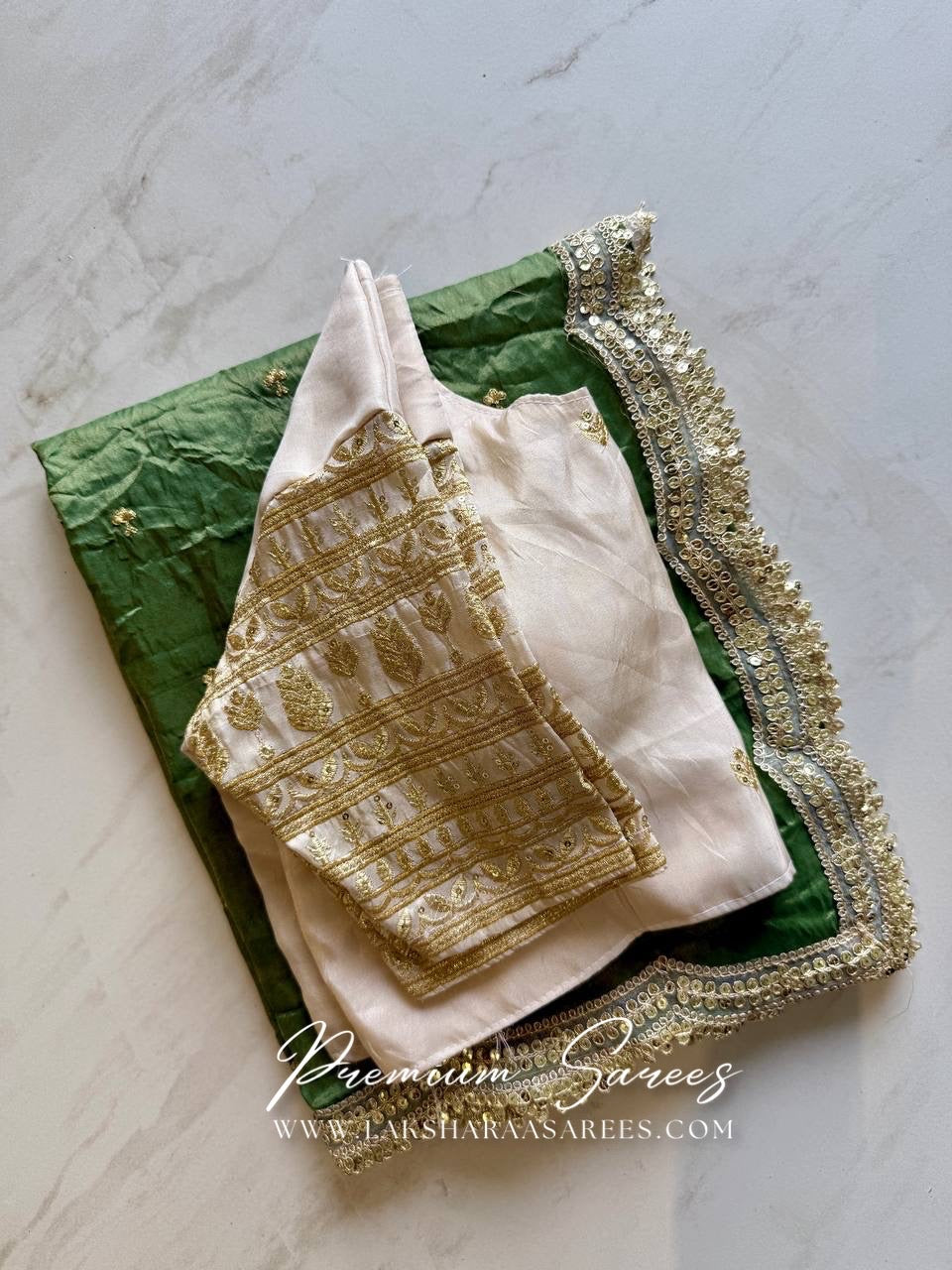 Grand Viscose Saree x Designer Blouse