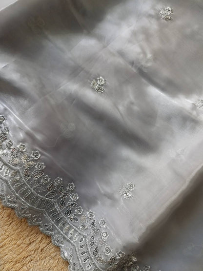 Shimmer Saree x Readymade Blouse