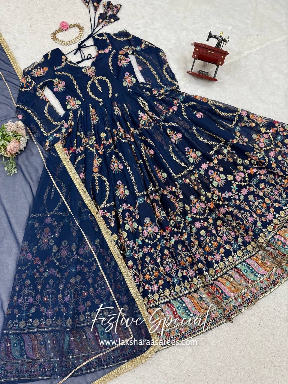 HELENA — Premium Anarkali x Duppata