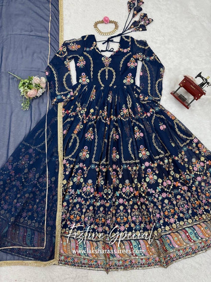 HELENA — Premium Anarkali x Duppata