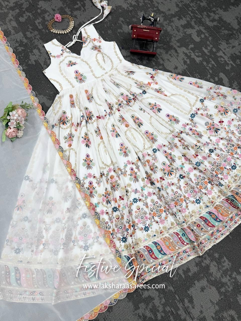 HELENA — Premium Anarkali x Duppata