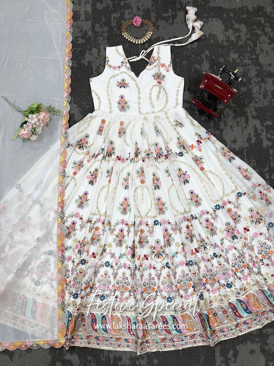 HELENA — Premium Anarkali x Duppata