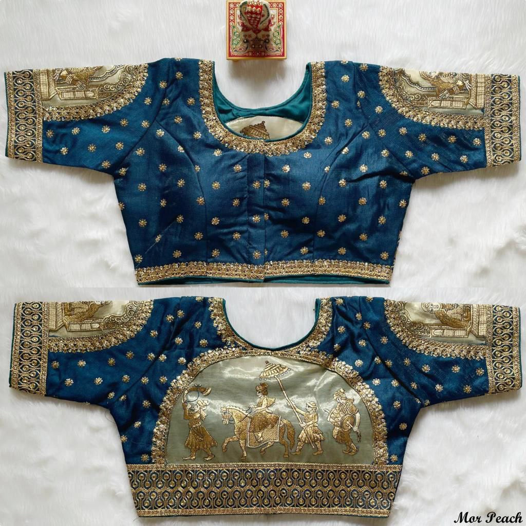 Rajasthan King Bridal Readymade Blouse