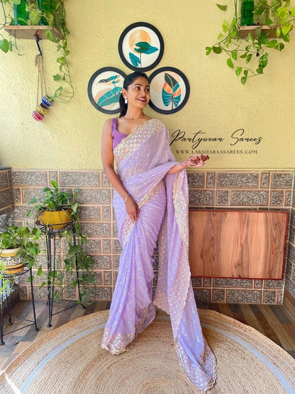 Designer Mermaid Dinner Saree