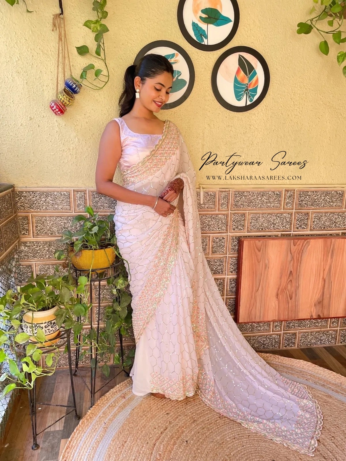 Designer Mermaid Dinner Saree