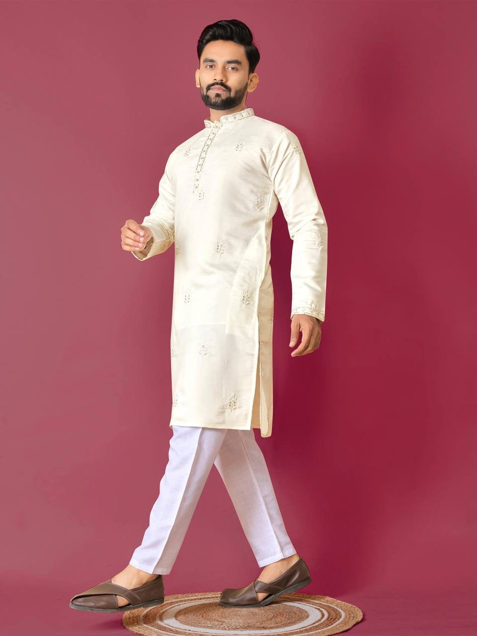 Dhruv Cotton Men Kurta