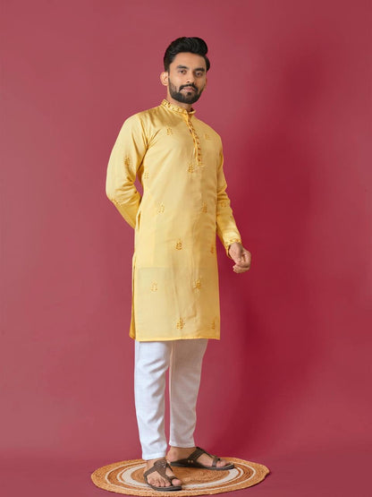 Dhruv Cotton Men Kurta