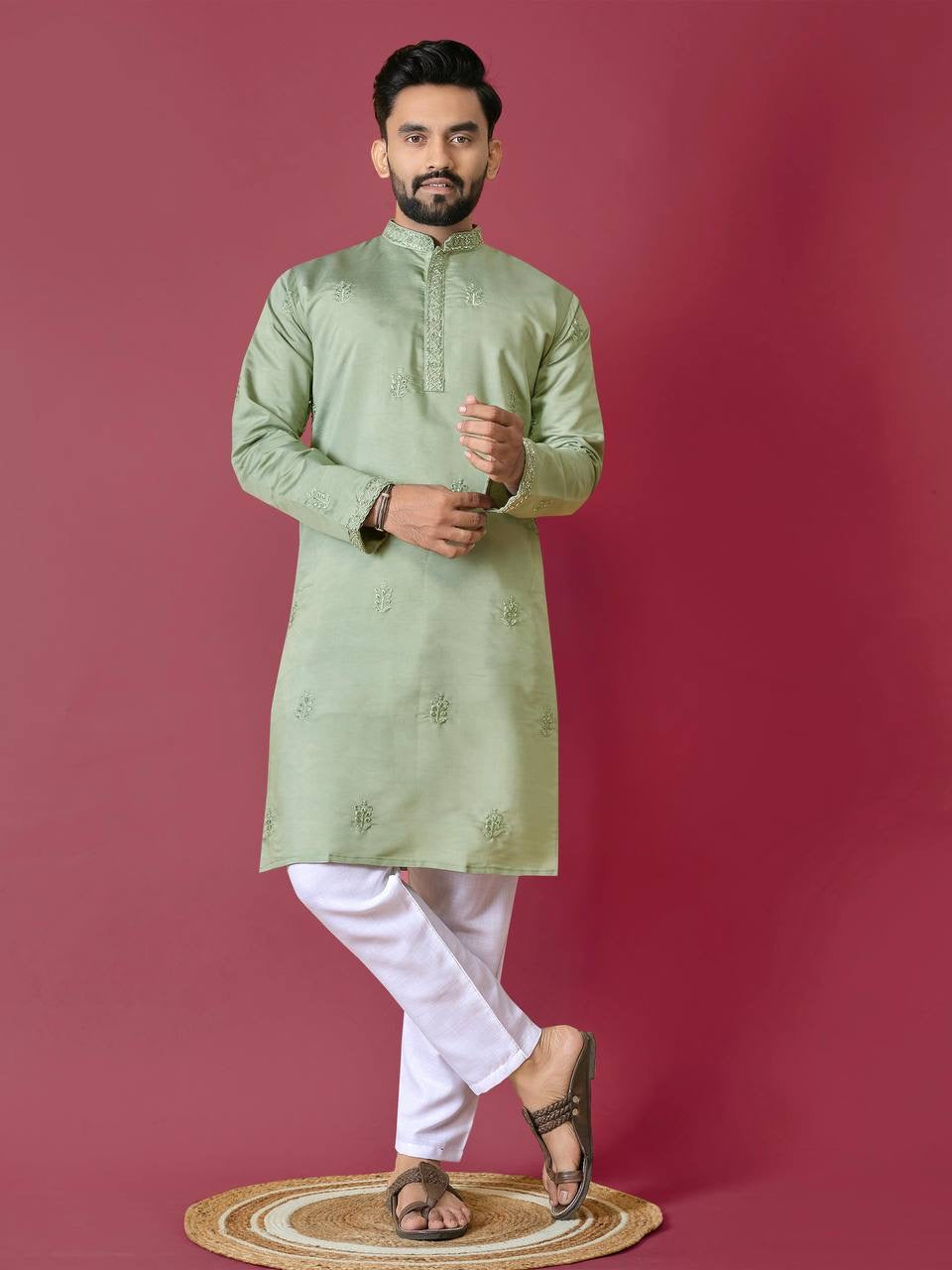 Dhruv Cotton Men Kurta