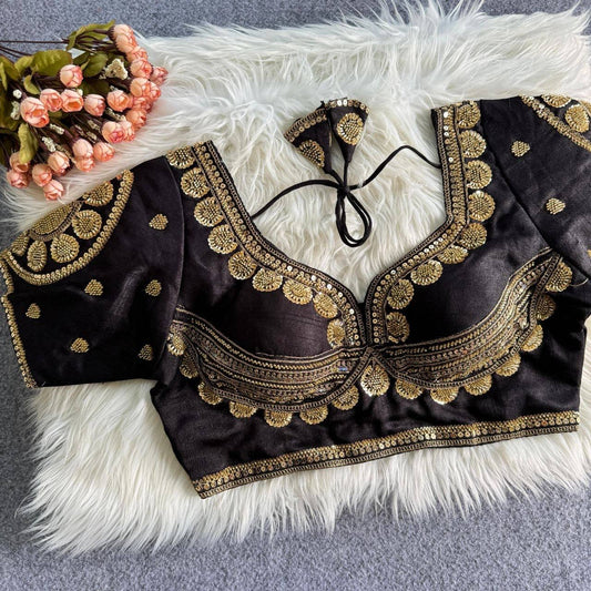 Laksharaa Sarees Blouse Black
