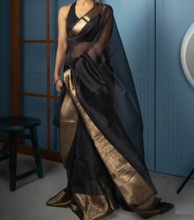 Arohi Baranasi Crepe Saree