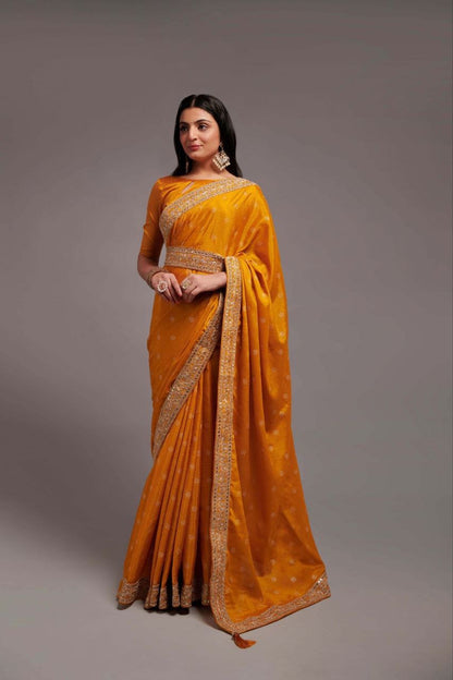 Meera 2.0 Georgette Saree with Grand Border