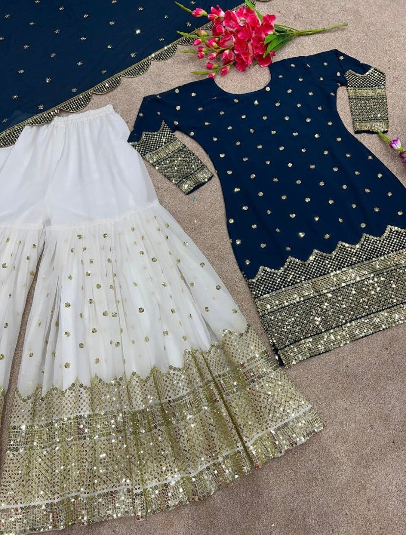 Naisha Grand Sharara Suit