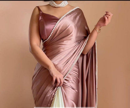 Satin Silk Saree