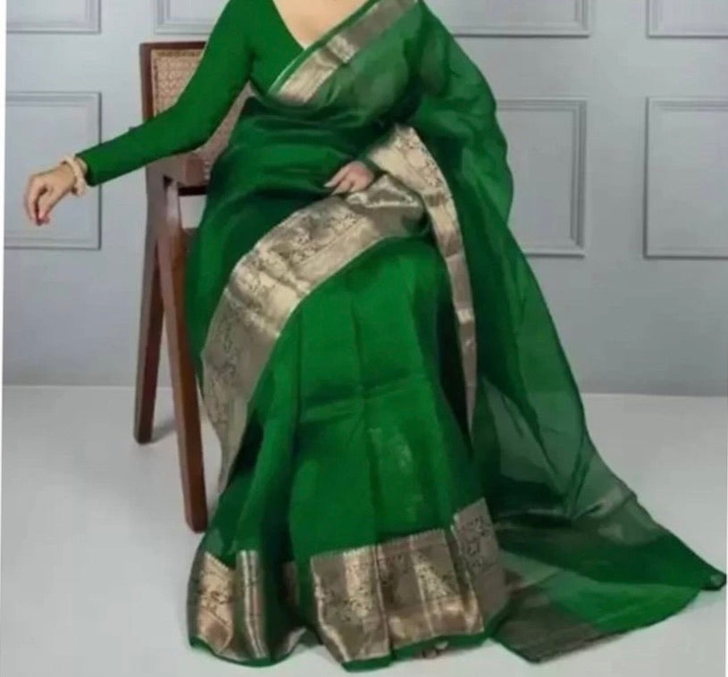 Arohi Baranasi Crepe Saree