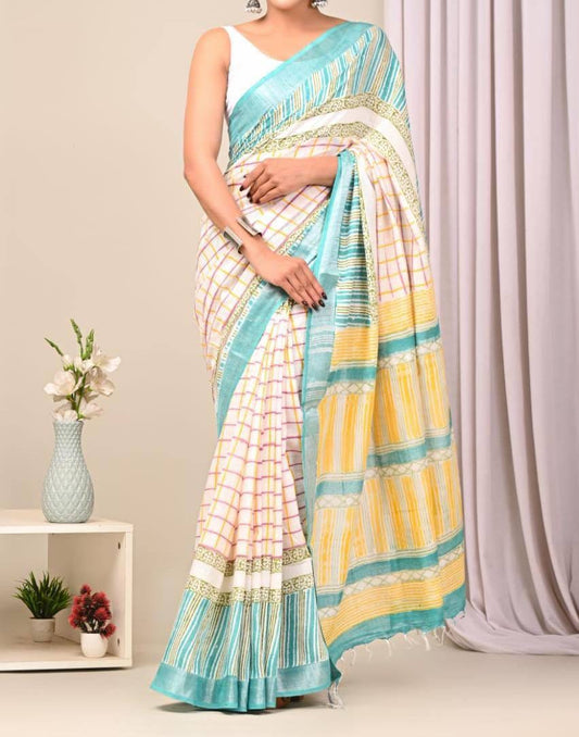 Comfy Linen Saree 1.0