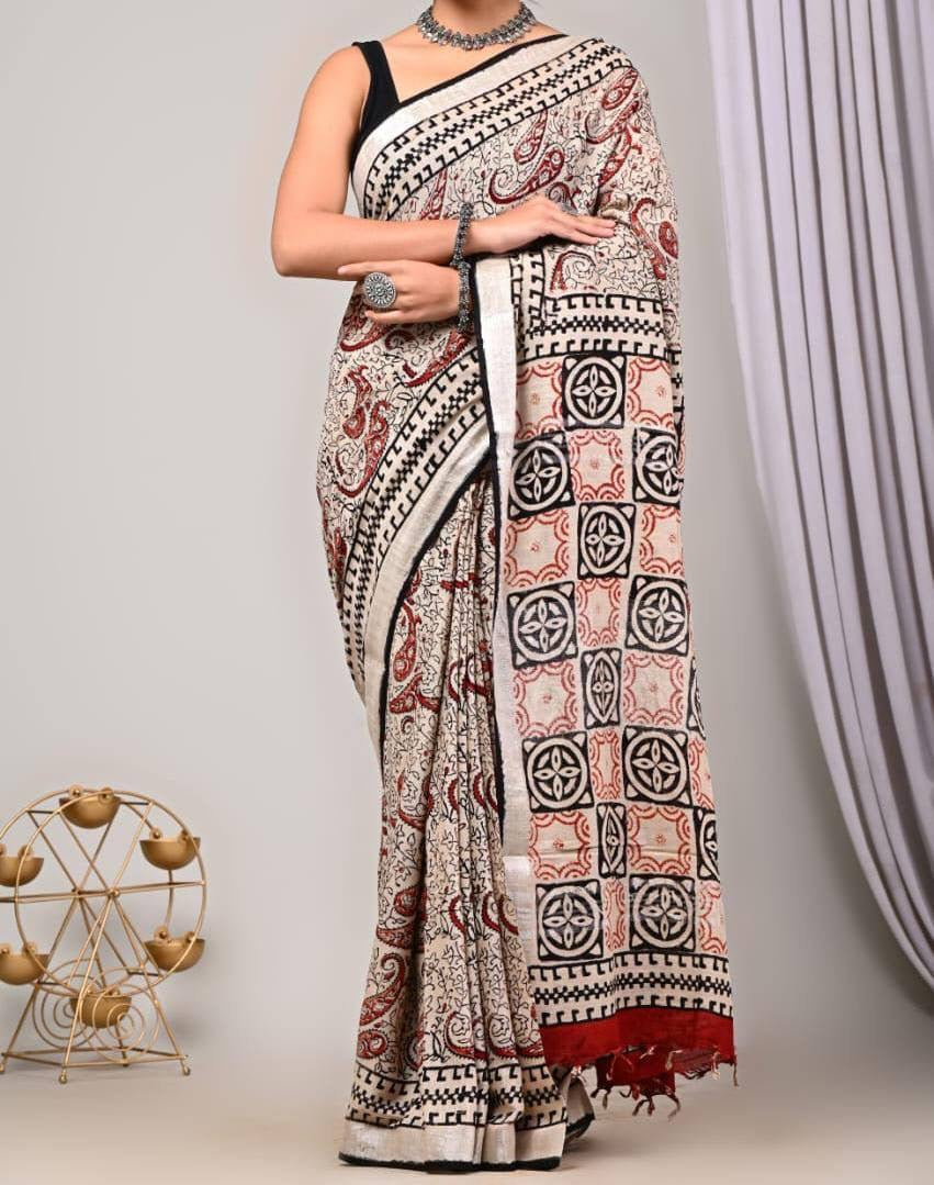 Comfy Linen Saree 1.0