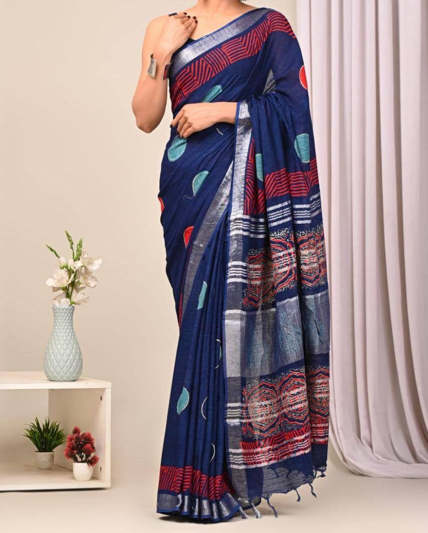 Comfy Linen Saree 1.0