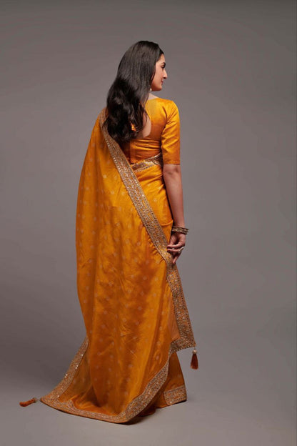 Meera 2.0 Georgette Saree with Grand Border