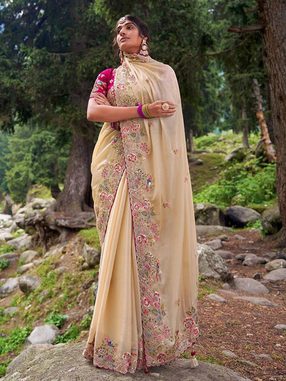 NITYA - Designer Georgette Saree