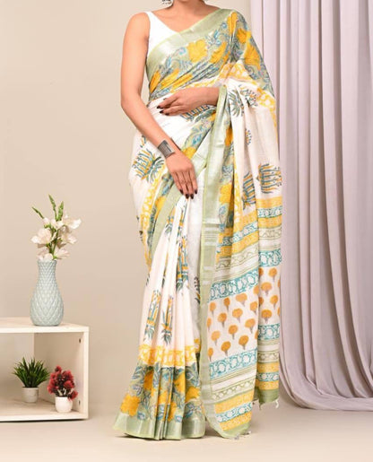 Comfy Linen Saree 1.0