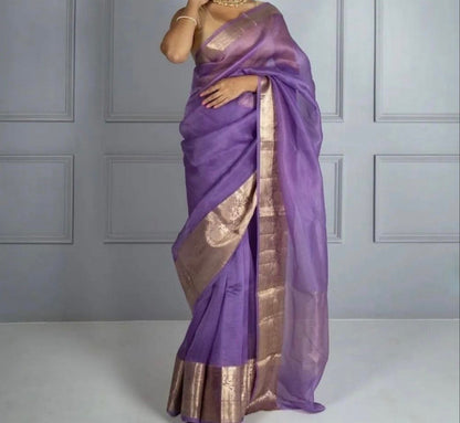 Arohi Baranasi Crepe Saree