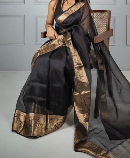 Arohi Baranasi Crepe Saree