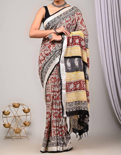 Comfy Linen Saree 1.0