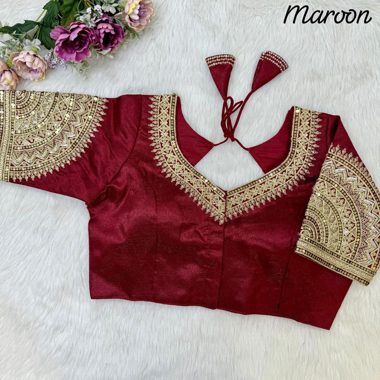 MRINAL - Royal Bridal Readymade Blouse