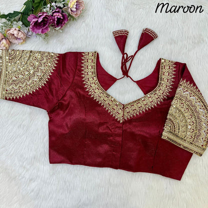 MRINAL - Royal Bridal Readymade Blouse