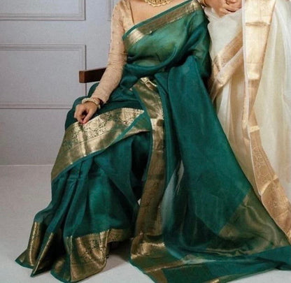 Arohi Baranasi Crepe Saree