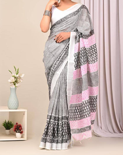 Comfy Linen Saree 1.0