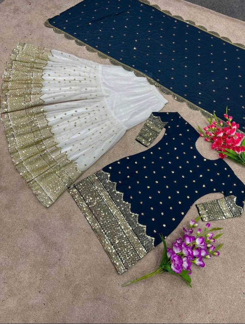 Naisha Grand Sharara Suit